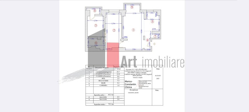 Obregia Vanzare apartament 3 camere